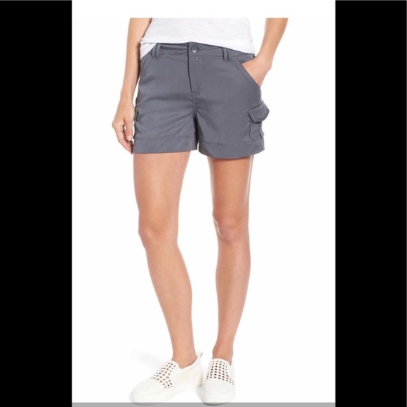 Wit & Wisdom Pants - Wit & Wisdom Gray Hi rise tencel shorts size 10